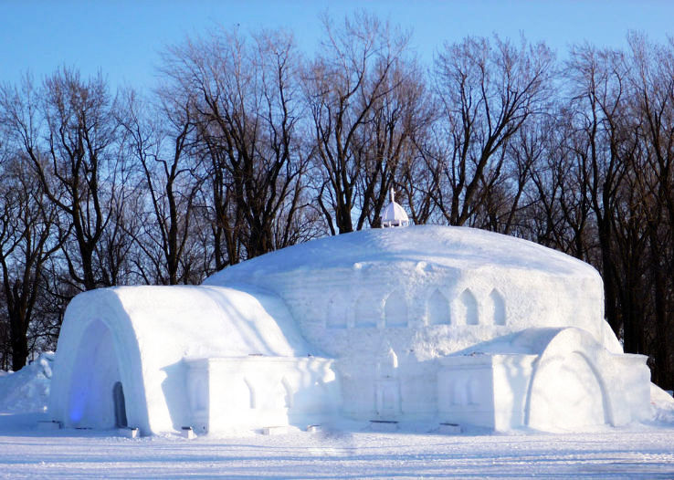 3. Snow Village Canada